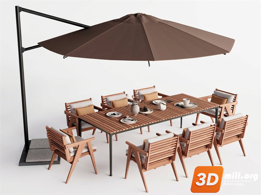 Outdoor Sofa Skp Files